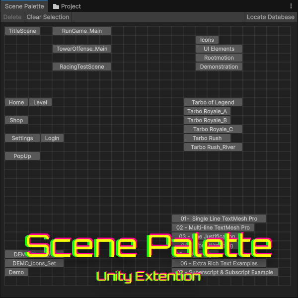 Scene Palette Screenshot